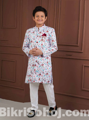 Coat Slim Fit Casual Formal Kids Panjabi